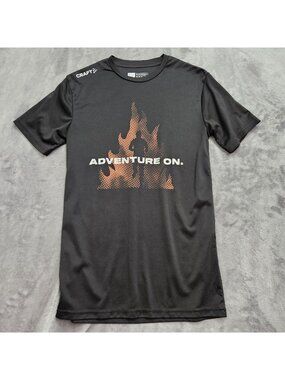 Tough Mudder Craft Finisher Polyester Athletic Black Unisex Medium Shirt 2022